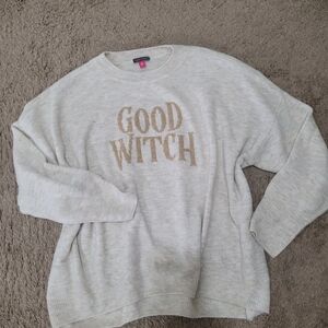 Good Witch Women's Cream Sweater